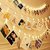 20 Photo Clip LED String Lights for Photo Hanging Restaurants Home Decoration (Warm White- Battery Powered) Copper
