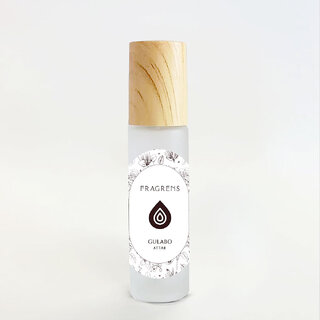                       Fragrens Gulabo Attar  Premium Rose Fragrance Indian Traditional Scent Long Lasting Perfume Oil for Men  Women (10ml)                                              