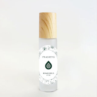 Fragrens Khaas Khus AttarRefreshing Vetiver Cooling Natural Attar Long Lasting Herbal Aroma Perfume Oil for All(10ml) Fragrens Khaas Khus AttarRefreshing Vetiver Cooling Natural Attar Long Lasting Herbal Aroma Perfume Oil for All(10ml)