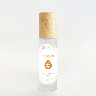 Fragrens Soft Sandal Attar Classic Indian Fragrance Pure Sandalwood Perfume Oil Alcohol Free for Men Women (10ml) Fragrens Soft Sandal Attar Classic Indian Fragrance Pure Sandalwood Perfume Oil Alcohol Free for Men Women (10ml)