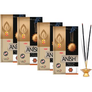 SPARSH AROMATICS Anish Agarbatti Handcrafted Mix Flower Fragrance Incense Sticks for a Relaxing Ambience(Pack of 4x110g) SPARSH AROMATICS Anish Agarbatti Handcrafted Mix Flower Fragrance Incense Sticks for a Relaxing Ambience(Pack of 4x110g)