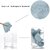 7 Pcs Set Packing Cubes Travel Organizer, Packing Cubes for Travel, Luggage Organizer Bags Travel Organizer Pouch, Trave