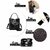 Luxury Black Croco Print Bucket Bag - Stylish Handbag with Elegant Design for All Occasions, Versatile Carrying Options, and Timeless Fashion Statement