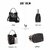 Luxury Black Croco Print Bucket Bag - Stylish Handbag with Elegant Design for All Occasions, Versatile Carrying Options, and Timeless Fashion Statement