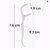 Dental Tooth Pick Flossers Toothpick Cleaners (Pack of 10 pcs)