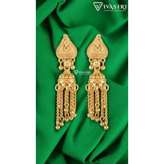                       Vivastri Elite Charming Screw Jhumka Earring for Women and Girls [VIVA2682ERG]                                              