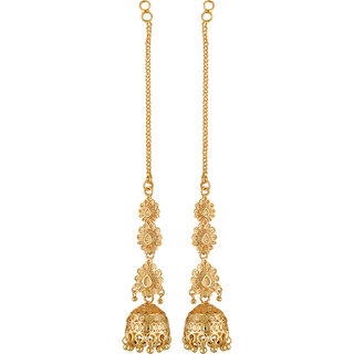                       Vivastri Elegant Twinkling Beautiful chain Earring for Women and Girls [VIVA2712ERG]                                              