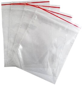 Transparent Plastic Zip Lock Packing Storage Pouch Bags - 2x3 Inch  Pack of 100