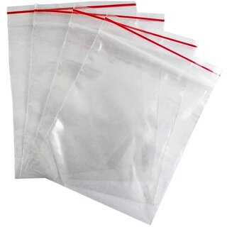 Transparent Plastic Zip Lock Packing Storage Pouch Bags - 2x3 Inch  Pack of 100
