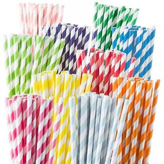 3 Layer Paper Straws 8 mm - Pack of 100 pcs 3 Layer Paper Straws 8 mm - Pack of 100 pcs