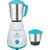 Double Safety New York 500 W Mixer Grinder(New York | 2 Jars | Green & White)