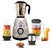 Double Safety Royal Mixer Grinder 750 Watts 750 W Mixer Grinder(Boston Heavy Duty Mixer Grinder | 4 Jars | Silver)