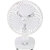 Double Safety Dubai with 1 Year Warranty Energy Saving 40 mm Table Fan(White | Pack of 1)