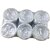 Paper Silver Coated Bowls - Prasad Wati  Pack of 6 packets 25x6