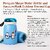 Penguin-Shaped Portable Water Bottle - Cute Multi-Color Glass & Plastic Mini Bottle for Hot & Cold Drinks