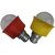 Set of 2 Temple Bulbs , Rotating Disco LED Light Bulbs for Party and Decorative Light