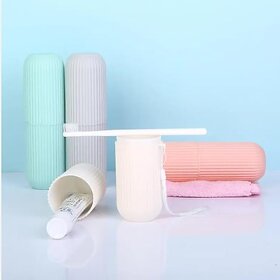 Compact Toothbrush  Toothpaste Travel Accessory