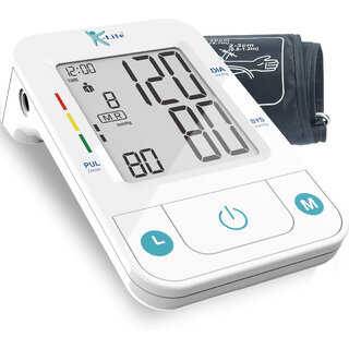                       K-life 107Fully Automatic Digital Blood Pressure Checking Machine BP Testing instrument Bp Monitor  (White)                                              
