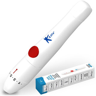                       K-life Adjustable Painless Glucometer Blood Lancet Pen Device Lancing Device Glucometer Lancets  (0)                                              