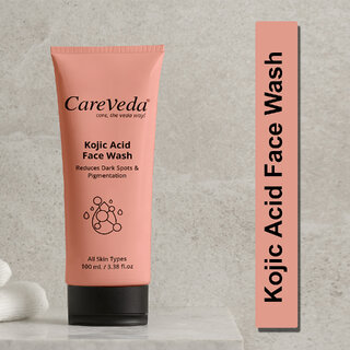                       CareVeda Kojic Acid Face Wash For Reduces Dark Spots  Pigmentation Suitable For All Skin Types 100gm                                              