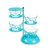 Acrylic Seasoning Box Case Condiment Bottles Set Salt Spice Rack/Jar Storage Box Container Kitchen Tool (ROTATING RACK)