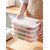Airtight Fridge Storage Box, 5-Compartment Food Organizer for Vegetables, Onion, Ginger & Garlic