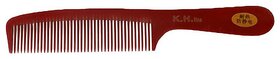 Men's Anti-Static Hair Comb - Ultra-Thin Handmade Apple Comb for Perfect Hair Styling (T888 Black)