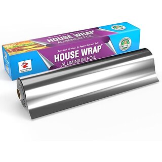                       BIYANKA Freshwrapp Hindalco Aluminium Foil 72 Meters, 11microns  Food Packing, Wrapping, Storing and Serving                                              