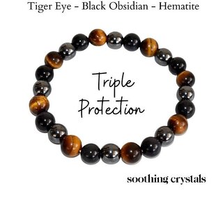                       Triple Protection - Triple Protection from Buri Nazar, Bad luck and Negative Energies, Bracelets (Multi)                                              