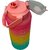 CeePoo Motivational Water Bottle Combo Set  BPA-Free Time Marker Bottles (Model -2) 3-Piece (2L, 1L  200ml)