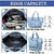 35L Hand Duffel Bag  Foldable Multicolor Travel & Luggage Bag, Big Capacity, Happy Flight