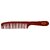 Men's Anti-Static Hair Comb - Ultra-Thin Handmade Apple Comb for Perfect Hair Styling (T888 Black)