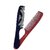 Men's Anti-Static Hair Comb - Ultra-Thin Handmade Apple Comb for Perfect Hair Styling (T888 Black)