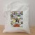 Friends TV Show Tote Bag - Large Canvas Shopper with Classic Print for Everyday Use (C1 No inner pocket no zipper)