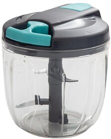 Manual Garlic Press Crusher - Ultimate Kitchen Tool for Effortless Garlic, Ginger, and Spice Crushing (Pink 5 blade and Mixer)