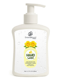 GreenBlossom Herbal Hand Wash with Neem, Lemon  Pine Extracts Gentle Cleansing  Germ Protections (250ml)
