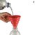 Multicolor Silicone Funnel - Kitchen Liquid & Powder Transfer Tool (Pack of 1)