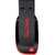 SanDisk Cruze Blade SDCZ50 64 GB Pen Drive Compatible with Desktop Computer, Laptop, Television USB 2.0 Plastic Case(Red, Black)