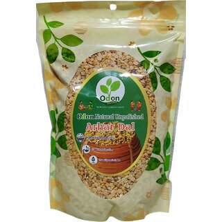 ODON NATURAL High Protein Unpolished Arhar Dal - Organic and Natural Lentils