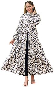 SARINKU Women's Kurti Crepe Fabric for Women & Girls
