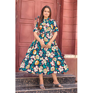 SARINKU Womens Cotton Kurti  Comfortable and Stylish Ethnic Wear for Women & Girls, Everyday Casual