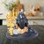 Tiny Shiny Medium  Adiyogi Shiva Statue for Car Dashboard Home Decor Pooja Room Office