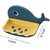 Soap Stand Holder for Bathroom Kitchen Sink Magic Stickers Wall Mounted Soap Dish Holder, Fish Design Random