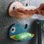 Soap Stand Holder for Bathroom Kitchen Sink Magic Stickers Wall Mounted Soap Dish Holder, Fish Design Random