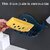 Soap Stand Holder for Bathroom Kitchen Sink Magic Stickers Wall Mounted Soap Dish Holder, Fish Design Random