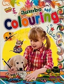 Divik Series Jumbo Coloring Book For Kids  3 To 5 Years Old  Best Gift To Children For Drawing, Coloring And Painting.