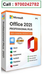 Office Professional Plus 2021 (Instant Email Delivery) Genuine Licnese Key Lifetime Validity. Call 9700242782