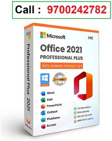 Office Professional Plus 2021 Instant E-mail Delivery Genuine Licnese Key Lifetime Validity. Call 9700242782