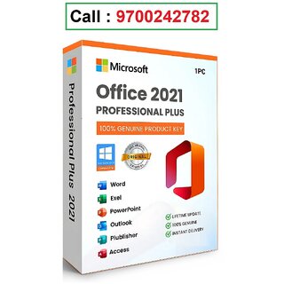 Office Professional Plus 2021 (Instant Email Delivery) Genuine Licnese Key Lifetime Validity. Call 9700242782