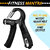 Hand Grip Strengthener with Intelligent Counter, Adjustable Grip Strength Trainer Resistance 10-60 kg, Non Slip Hand Gri